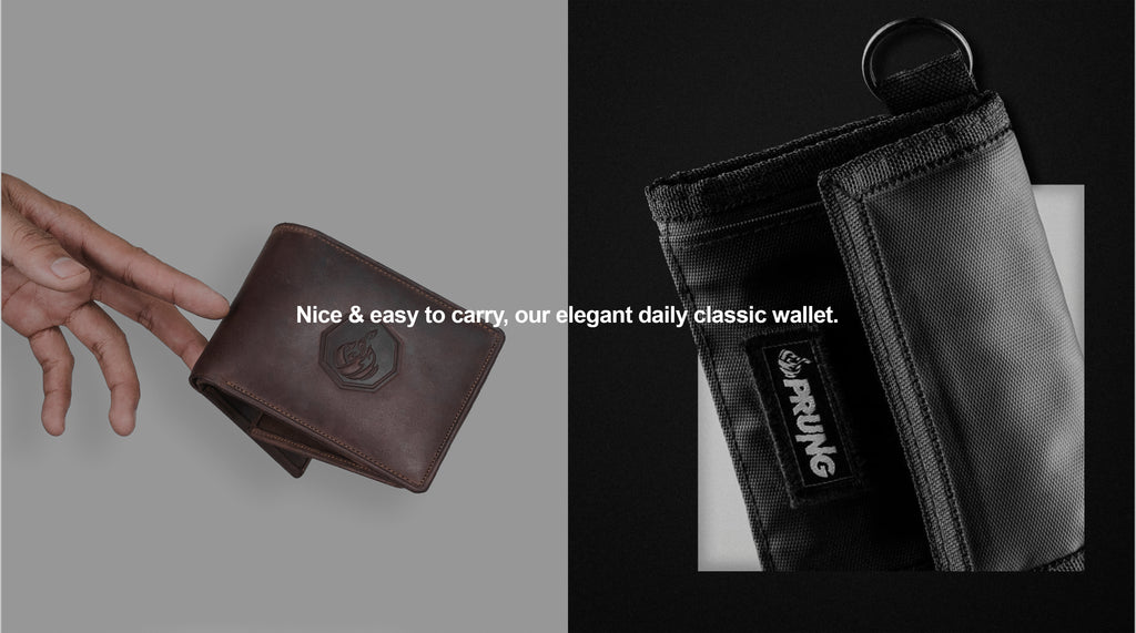 Nice & easy to carry, our elegant daily classic wallet.
