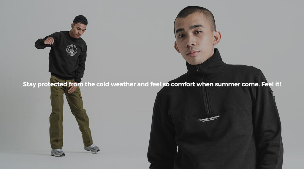 Stay protected from the cold weather and feel so comfort when summer come. Feel it!